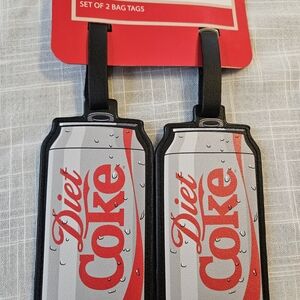 Luggage Tags 2 Diet Coke Brand New